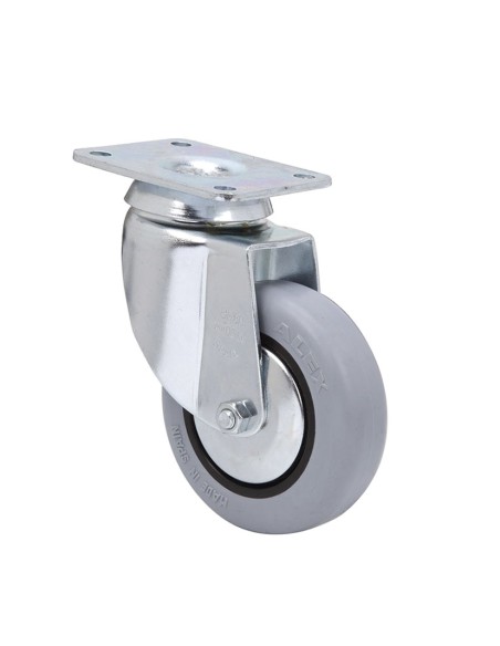 RUEDA GOMA GRIS PLETINA GIR.80 "BH-PGI"