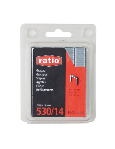 GRAPAS 530 10 MM BLISTER 1000 UNID.RATIO