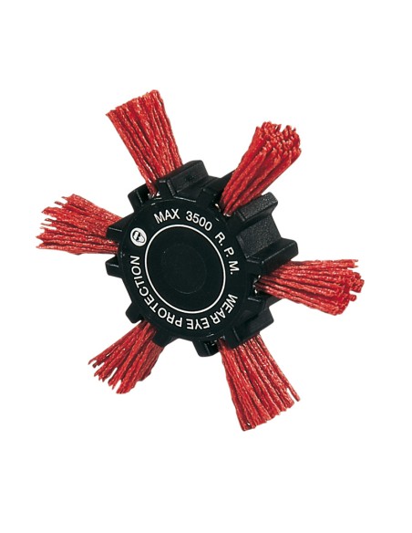 CEPILLO NYLON ROJO ASPA 100MM RATIO