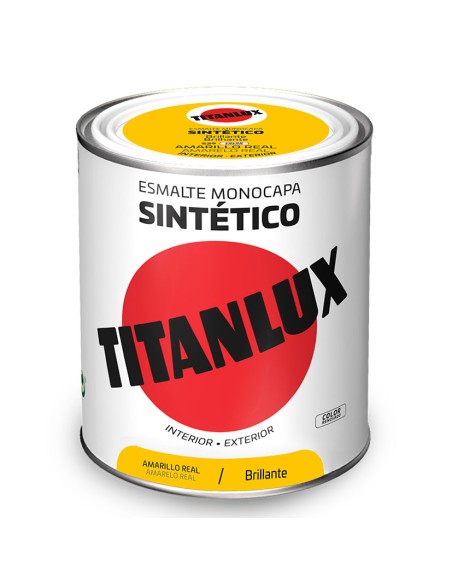 TITANLUX AMARILLO REAL 750ML.
