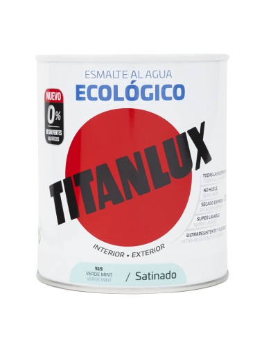 TITANLUX BASE AGUA VERDE MINT 750ML SAT.