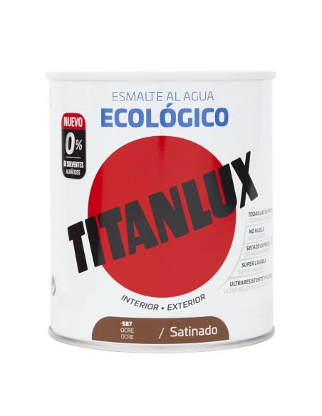 TITANLUX BASE AGUA OCRE 750ML SAT.
