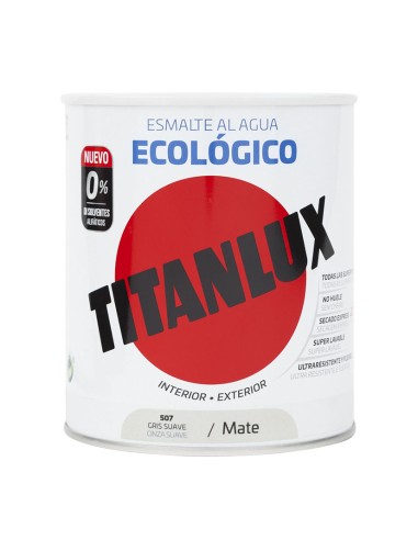 TITANLUX BASE AGUA GRIS SUAVE 750ML MAT.