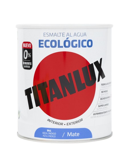 TITANLUX BASE AGUA AZUL INDIGO 750ML MAT