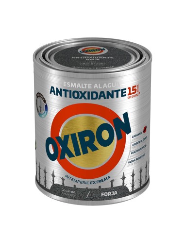 OXIRON FORJA AGUA GRIS ACERO  750ML
