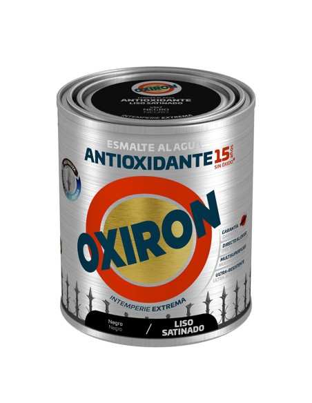 OXIRON LISO SATINADO. AGUA NEGRO  750ML