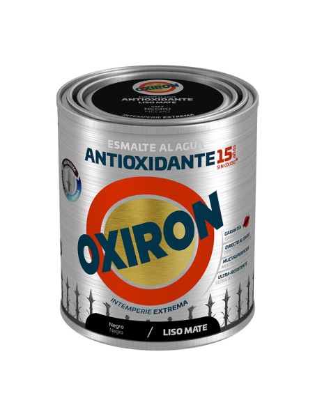 OXIRON LISO MATE  AGUA NEGRO  750ML