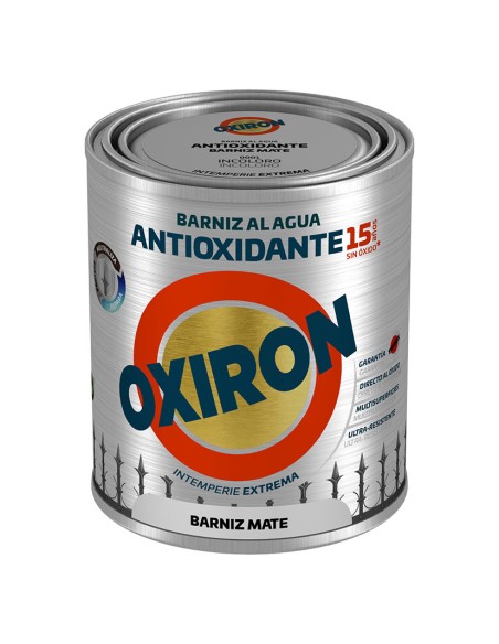 OXIRON BARNIZ ANTIOX.AGUA MATE 750ML
