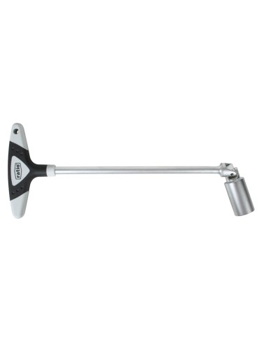 LLAVE P/BUJIAS ARTICULADA 21MM.RATIO