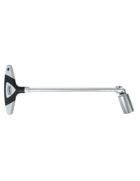 LLAVE P/BUJIAS ARTICULADA 21MM.RATIO