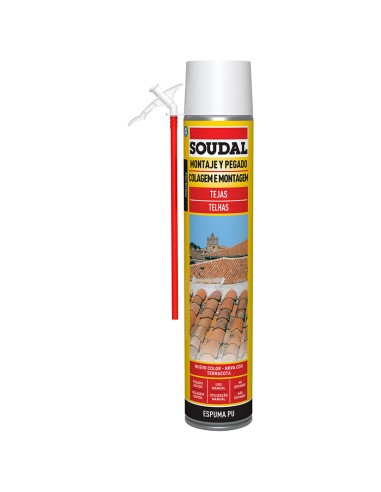 ESPUMA TEJAS CANULA 750 ML. ROJA