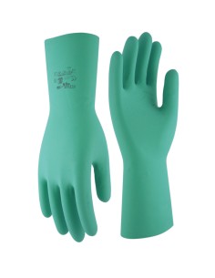 GUANTE  NITRILO INTERIOR FLOCADO TALLA 8