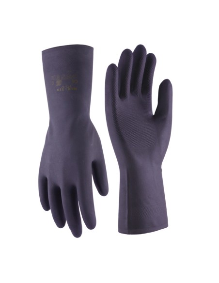 GUANTE NEOPRENO INT.LATEX FLOCA. TALLA 9