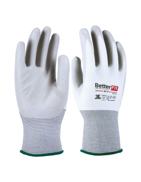 GUANTE BETTERFIT MIX PU+NITRILO T/8