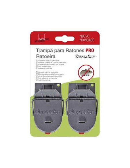 TRAMPA DE RATONES SUPERCAT PRO 2 UDS.
