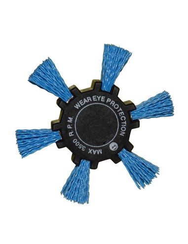 CEPILLO NYLON AZUL ASPA 100MM RATIO