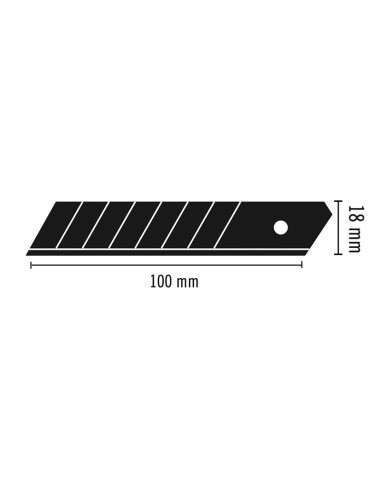 CUCHILLA B70  25 MM 10 UNIDADES RATIO