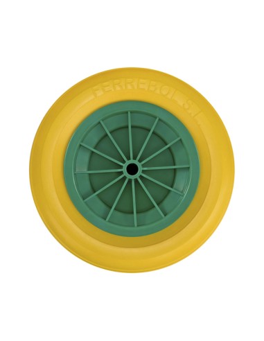 RUEDA CARRETILLA OBRA Y JARDIN 360 MM.