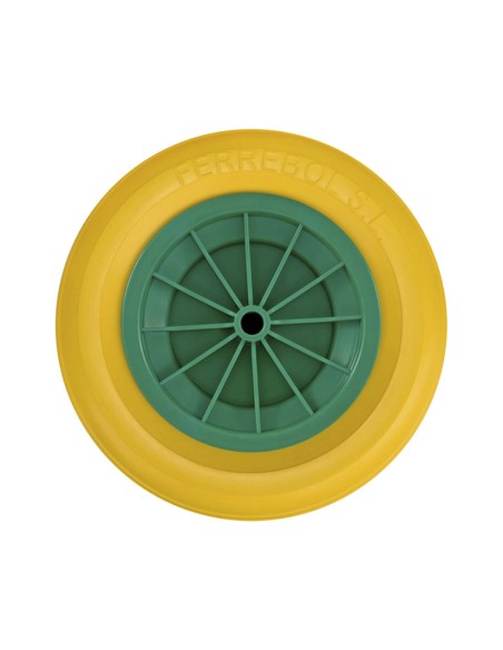 RUEDA CARRETILLA OBRA Y JARDIN 360 MM.