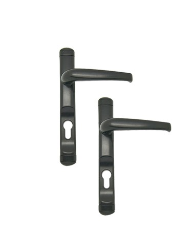 JUEGO MANILLA 6824 C/B ALUMINIO NEGRO
