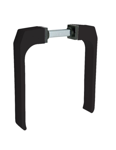 JUEGO MANILLA 702 ALUMINIO NEGRO