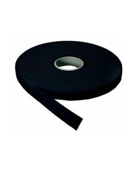 VELCRO HEMBRA ADHESIVO 20 MM.NEGRO 25 M.