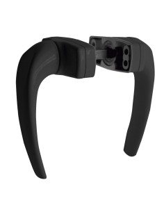 JUEGO MANILLA 6802 ALUMINIO NEGRO