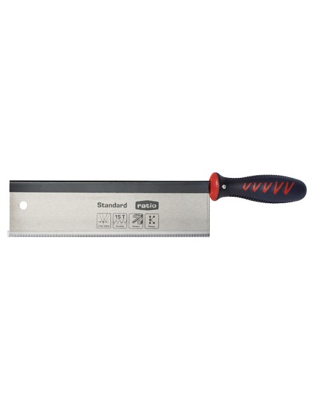 SERRUCHO EBANIST.MGO.BI-MAT 250MM.RATIO