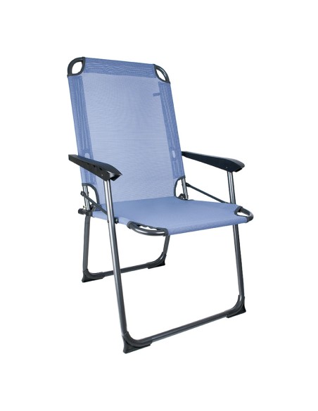 SILLÓN FIJO ALUM. 44X41,5XH95 CM