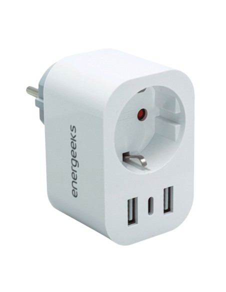 ENCHUFE WIFI 2XUSB+1XUSB-C ENERGEEKS