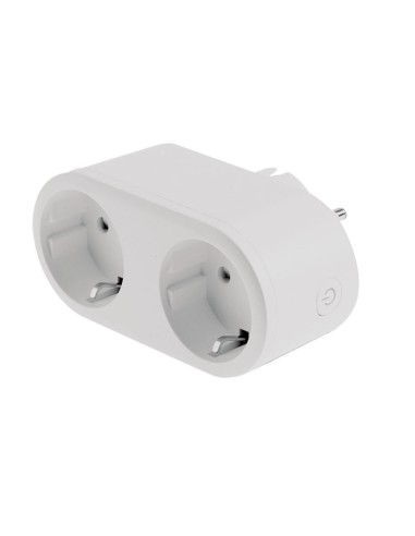 ENCHUFE WIFI DOBLE C/MEDIDOR ENERGEEKS