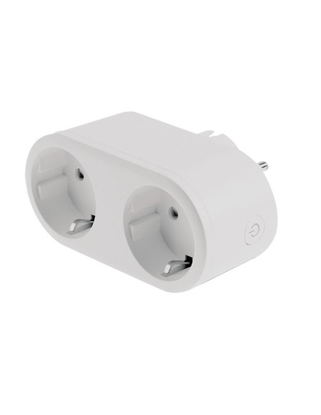 ENCHUFE WIFI DOBLE C/MEDIDOR ENERGEEKS