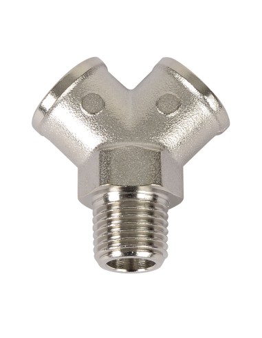 RACOR 3 VIAS 1/4"