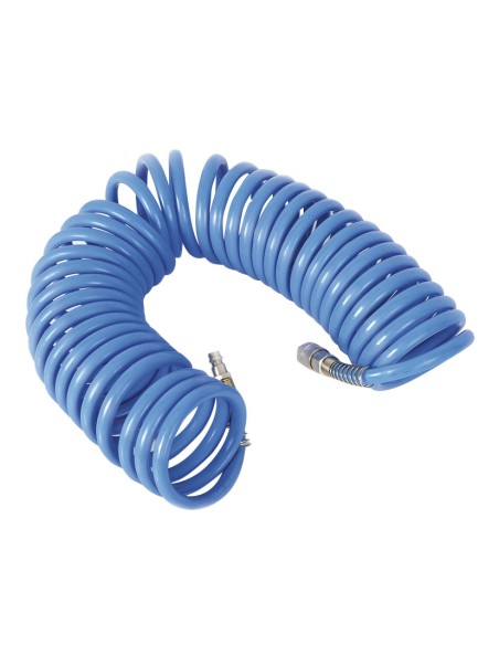 TUBO ESPIRAL POLIURET.CONEX RAP.12MMX10M