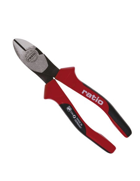 ALICATE CORT.DIAG.REFOR.180MM.RATIO PRO