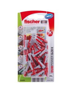 BLISTER DUOPOWER 6X30 BL 28 UD.FISCHER