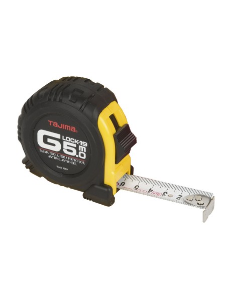 FLEXOMETRO G-LOCK 19 5 MTS. TAJIMA