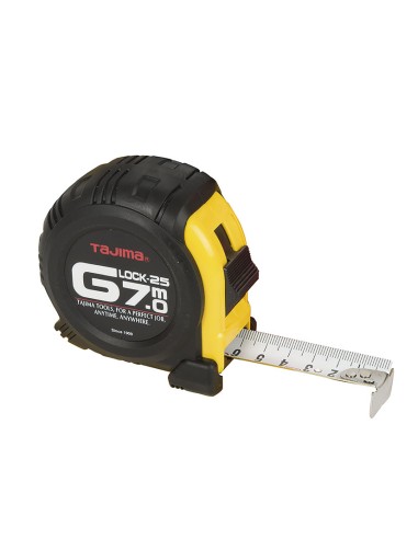 FLEXOMETRO G-LOCK 25 7 MTS. TAJIMA