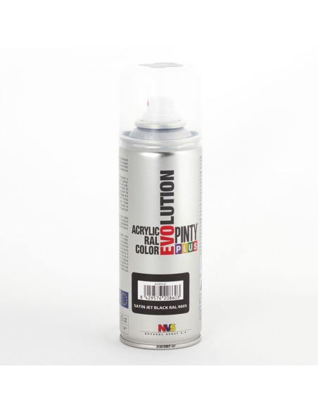 PINTURA SPRAY ACRIL.NEGRO SATIN.200ML