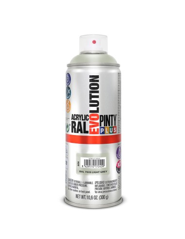 PINTURA SPRAY ACRILICA GRIS CLARO  400ML