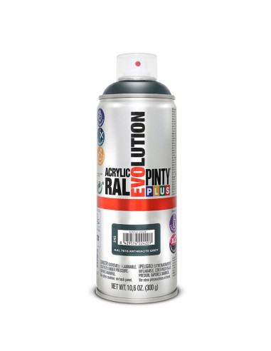 PINTURA SPRAY ACRILICA GRIS ANTRAC 400ML
