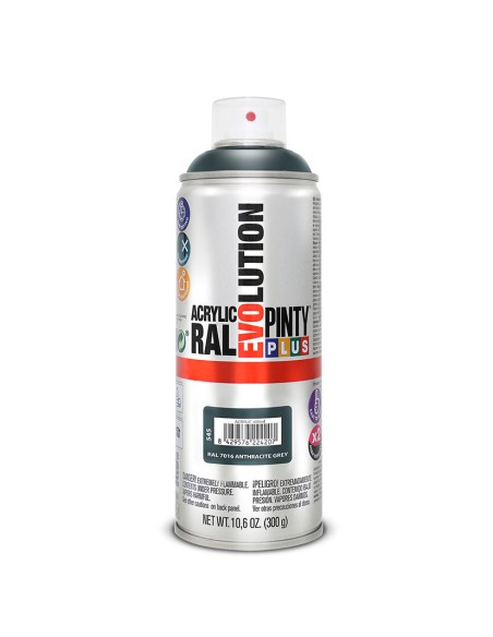 PINTURA SPRAY ACRILICA GRIS ANTRAC 400ML