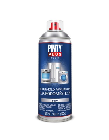 PINTURA ELECTRODOMÉSTICOS INOX.  400 ML