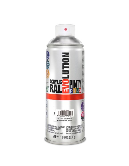 PINTURA SPRAY ACRILICA BARNIZ BRILL 400M