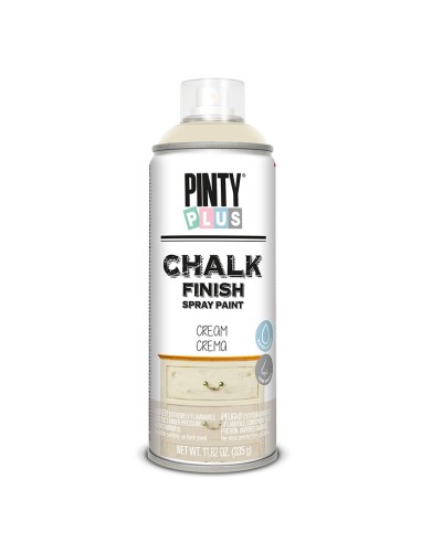 PINTURA SPRAY CHALK EFECTO TIZA CREMA