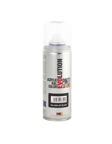 PINTURA SPRAY ACRILICA NEGRO BRILL 200ML