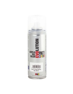 PINTURA SPRAY ACRILICA BLANCO MATE 200ML