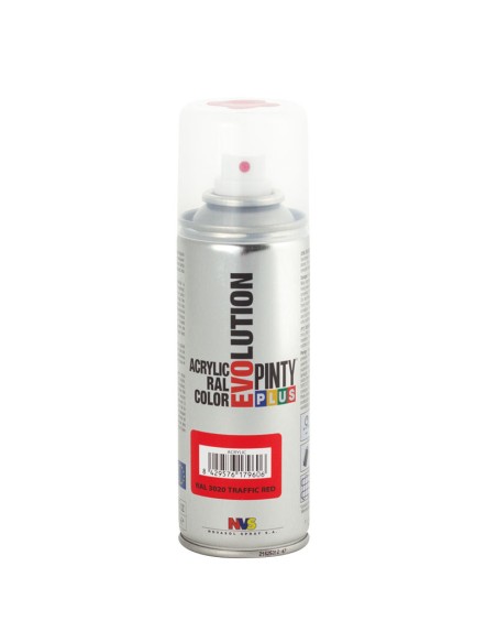 PINTURA SPRAY ACRILICA ROJO BRILLA 200ML