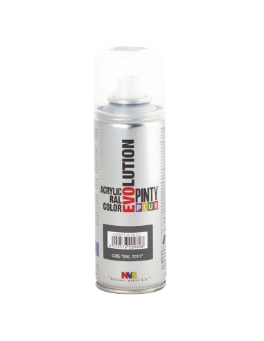 PINTURA SPRAY ACRILICA GRIS HIERR  200ML