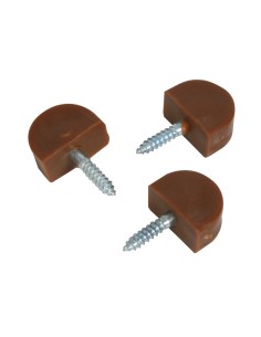 SOPORTE SEMI-CIRCULAR PEQUE.MARRON